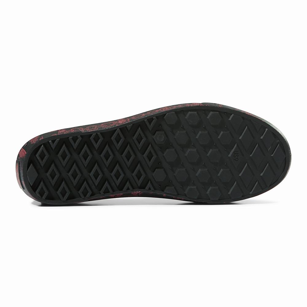 Zapatos Slip On Vans Mike Gigliotti Slip-On Trk Hombre Negras/Rojas | SKN402765