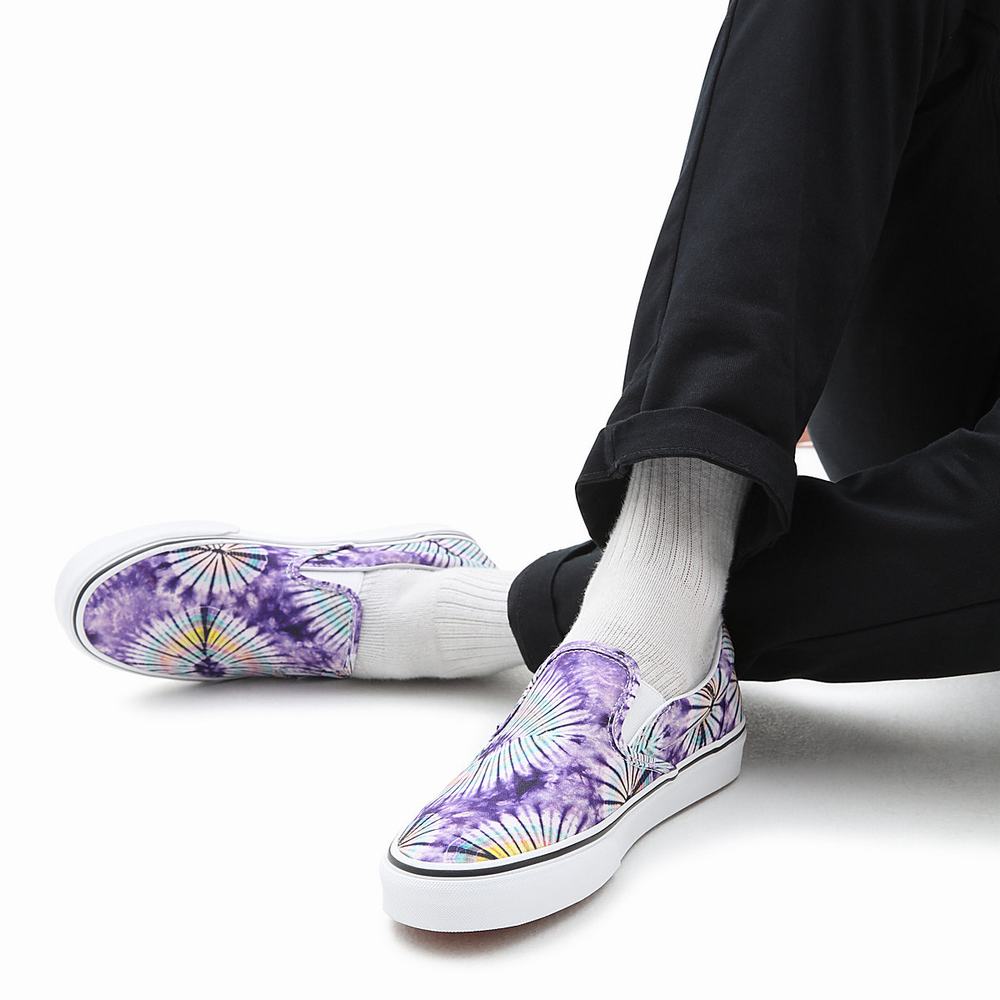 Zapatos Slip On Vans New Edad Classic Hombre Moradas | YKM508364