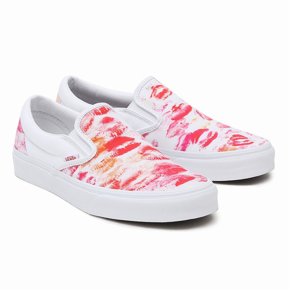 Zapatos Slip On Vans OTW Gallery Classic Mujer Multicolor/Blancas | CEM320418