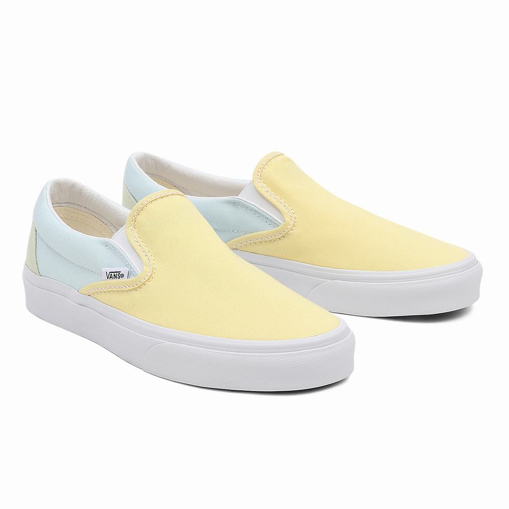 Zapatos Slip On Vans Pastel Block Classic Hombre Multicolor | PTO289473