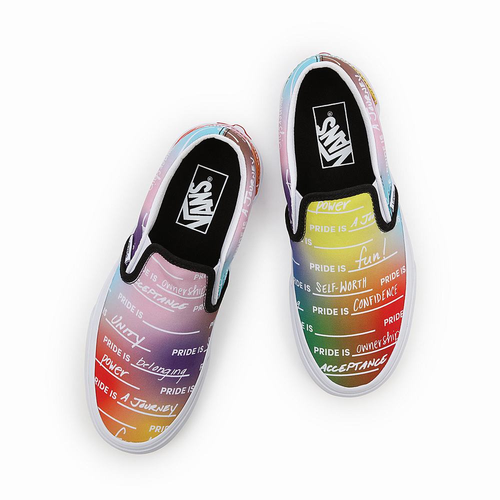 Zapatos Slip On Vans Pride Classic Hombre Multicolor | PLB479523