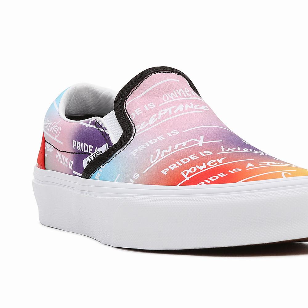 Zapatos Slip On Vans Pride Classic Hombre Multicolor | PLB479523