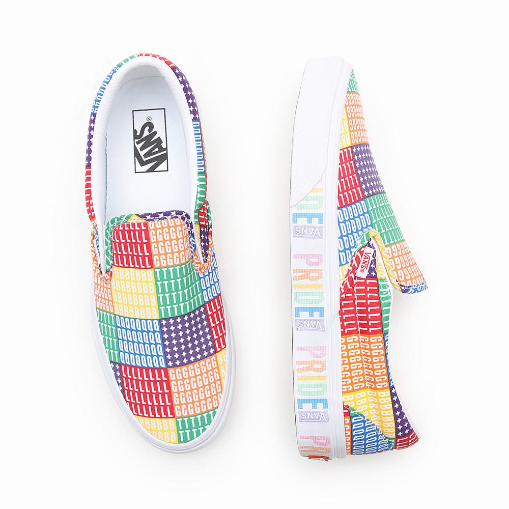 Zapatos Slip On Vans Pride Classic Hombre Multicolor | YDX351724