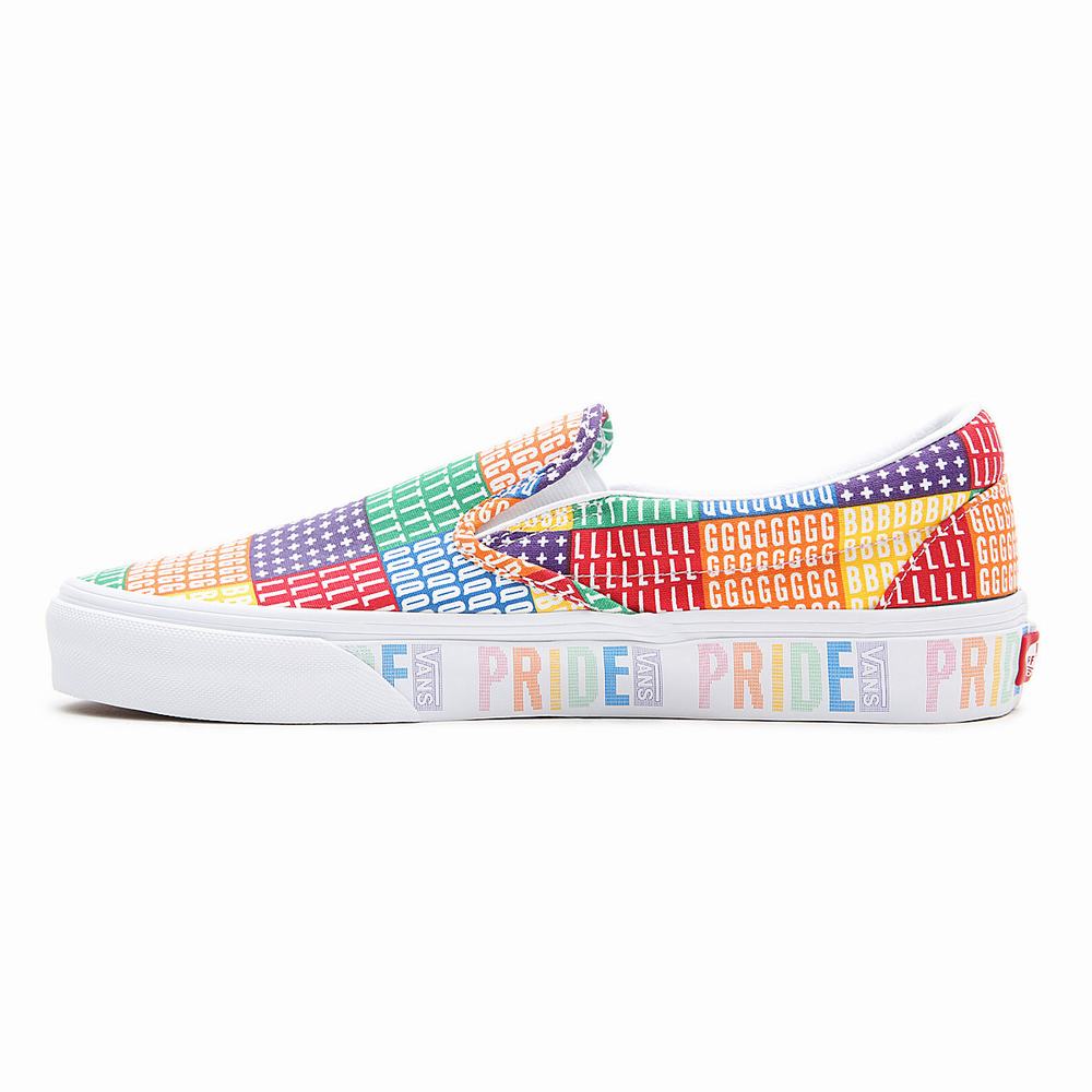 Zapatos Slip On Vans Pride Classic Hombre Multicolor | YDX351724