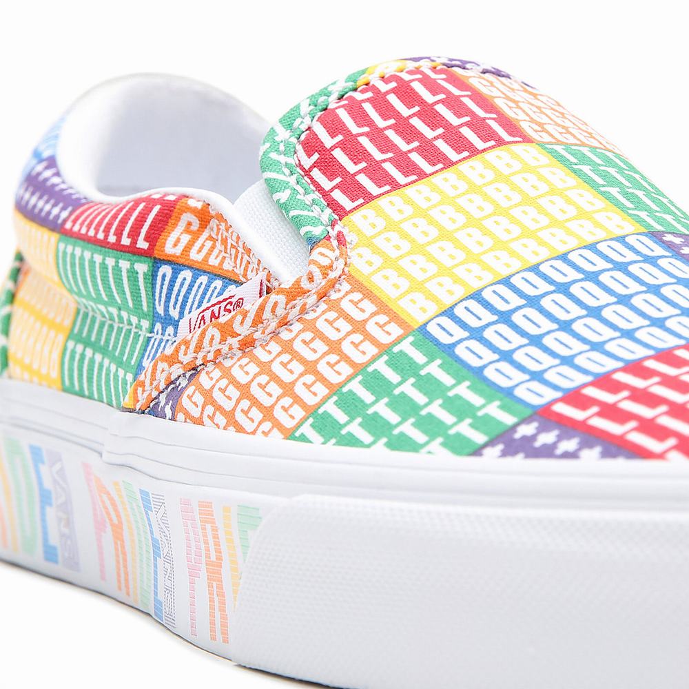 Zapatos Slip On Vans Pride Classic Hombre Multicolor | YDX351724