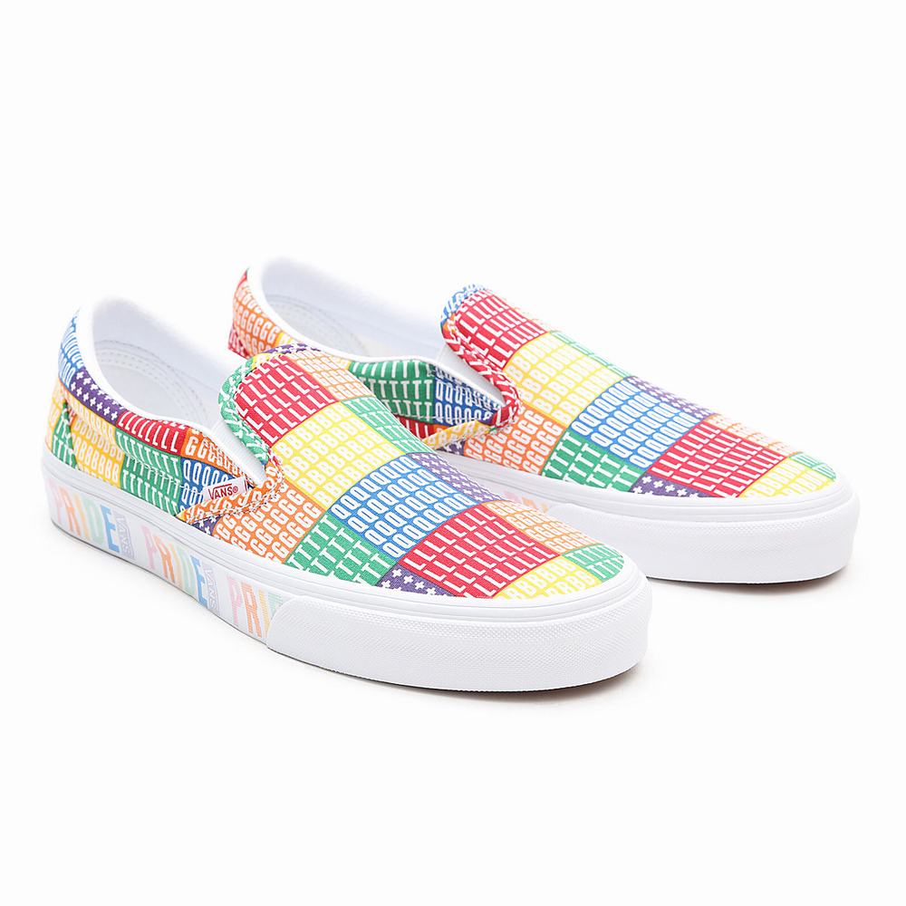 Zapatos Slip On Vans Pride Classic Hombre Multicolor | YDX351724