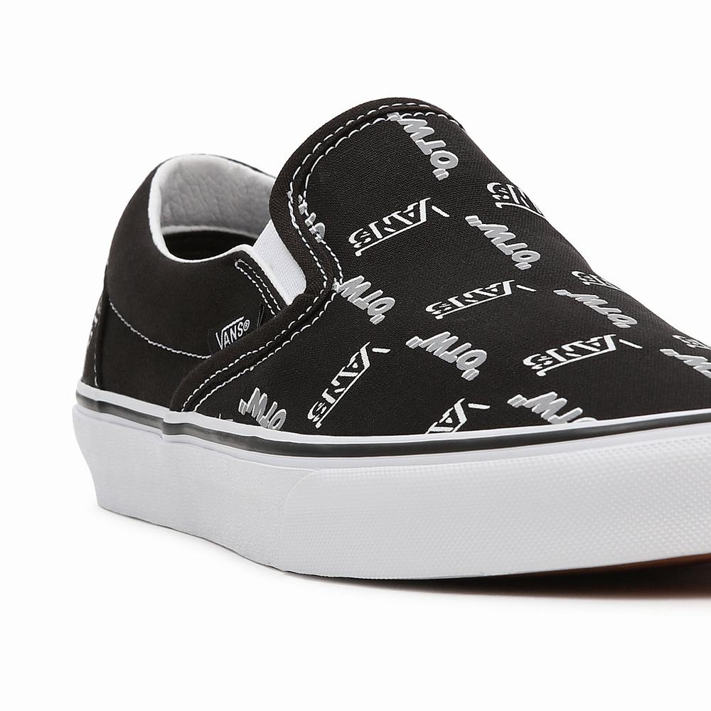 Zapatos Slip On Vans Shadow Vans Classic Hombre Negras | YLV423985