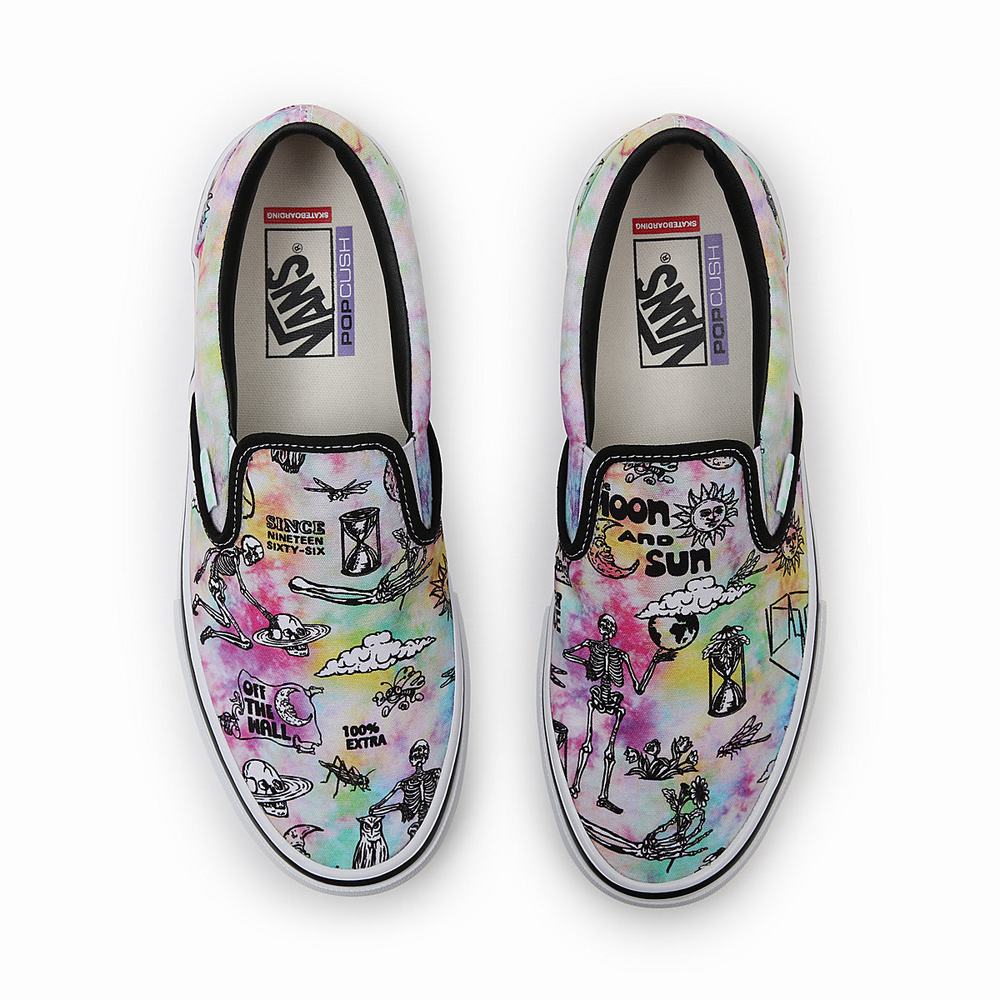 Zapatos Slip On Vans Shroom Doom Skate Mujer Multicolor | ZLR508623