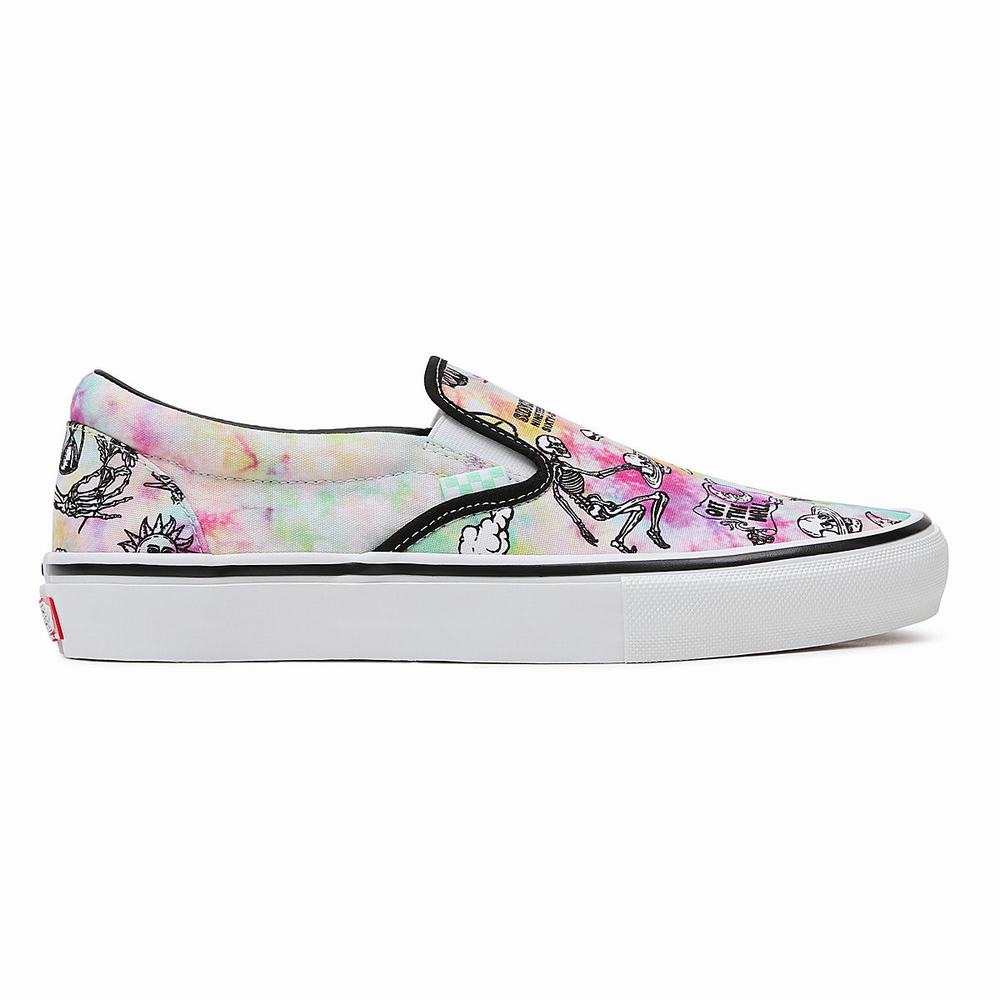 Zapatos Slip On Vans Shroom Doom Skate Mujer Multicolor | ZLR508623