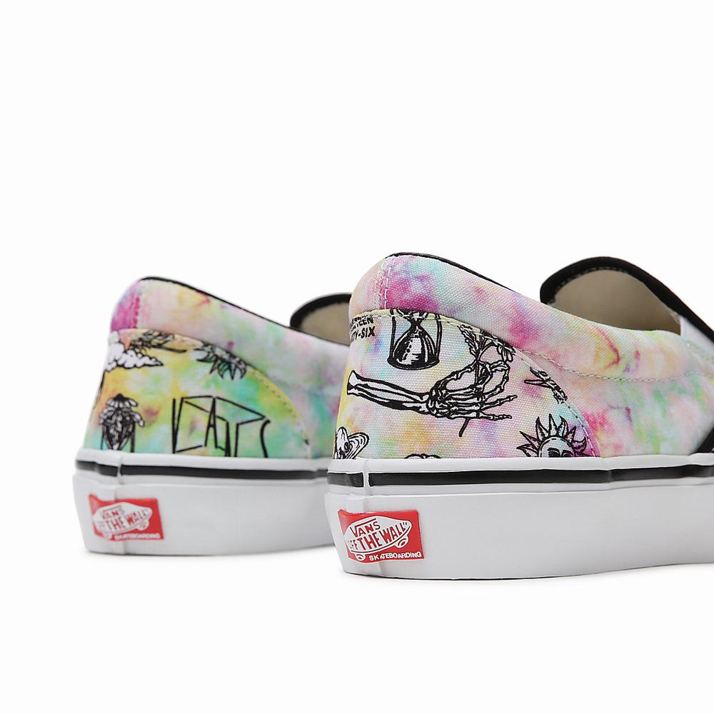 Zapatos Slip On Vans Shroom Doom Skate Mujer Multicolor | ZLR508623