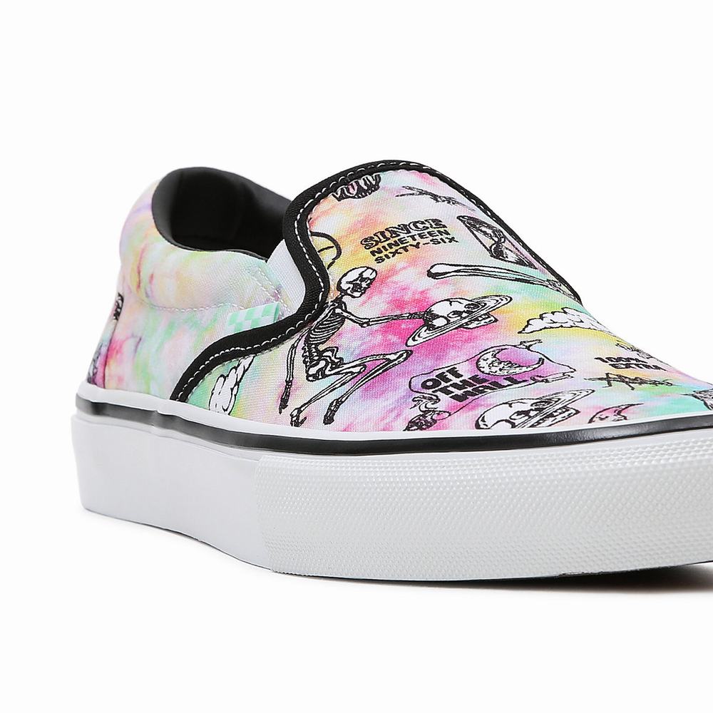 Zapatos Slip On Vans Shroom Doom Skate Mujer Multicolor | ZLR508623