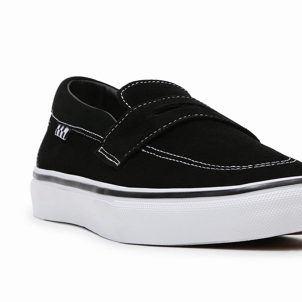 Zapatos Slip On Vans Skate Estilo 53 Hombre Negras | XIM760912