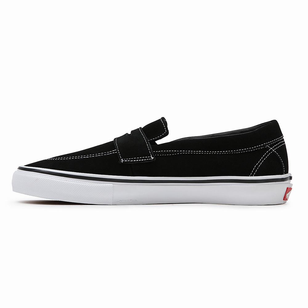 Zapatos Slip On Vans Skate Estilo 53 Mujer Negras | LSF294617