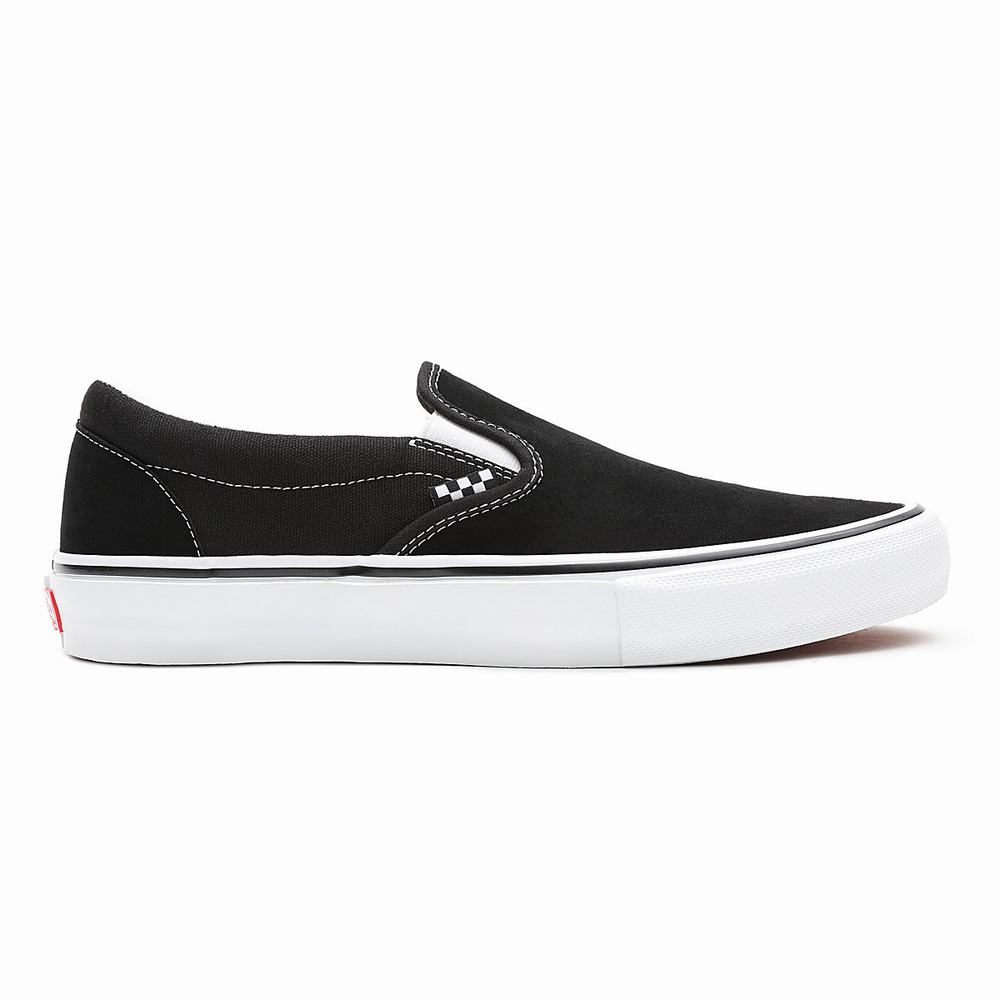 Zapatos Slip On Vans Skate Hombre Negras | WCY259870