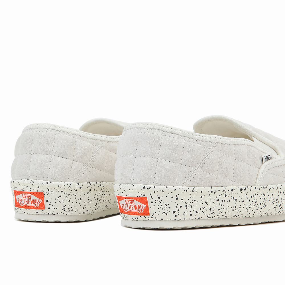 Zapatos Slip On Vans Slip-Er 2 Hombre Blancas | AGJ187342