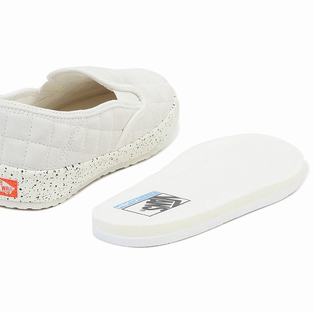 Zapatos Slip On Vans Slip-Er 2 Hombre Blancas | AGJ187342