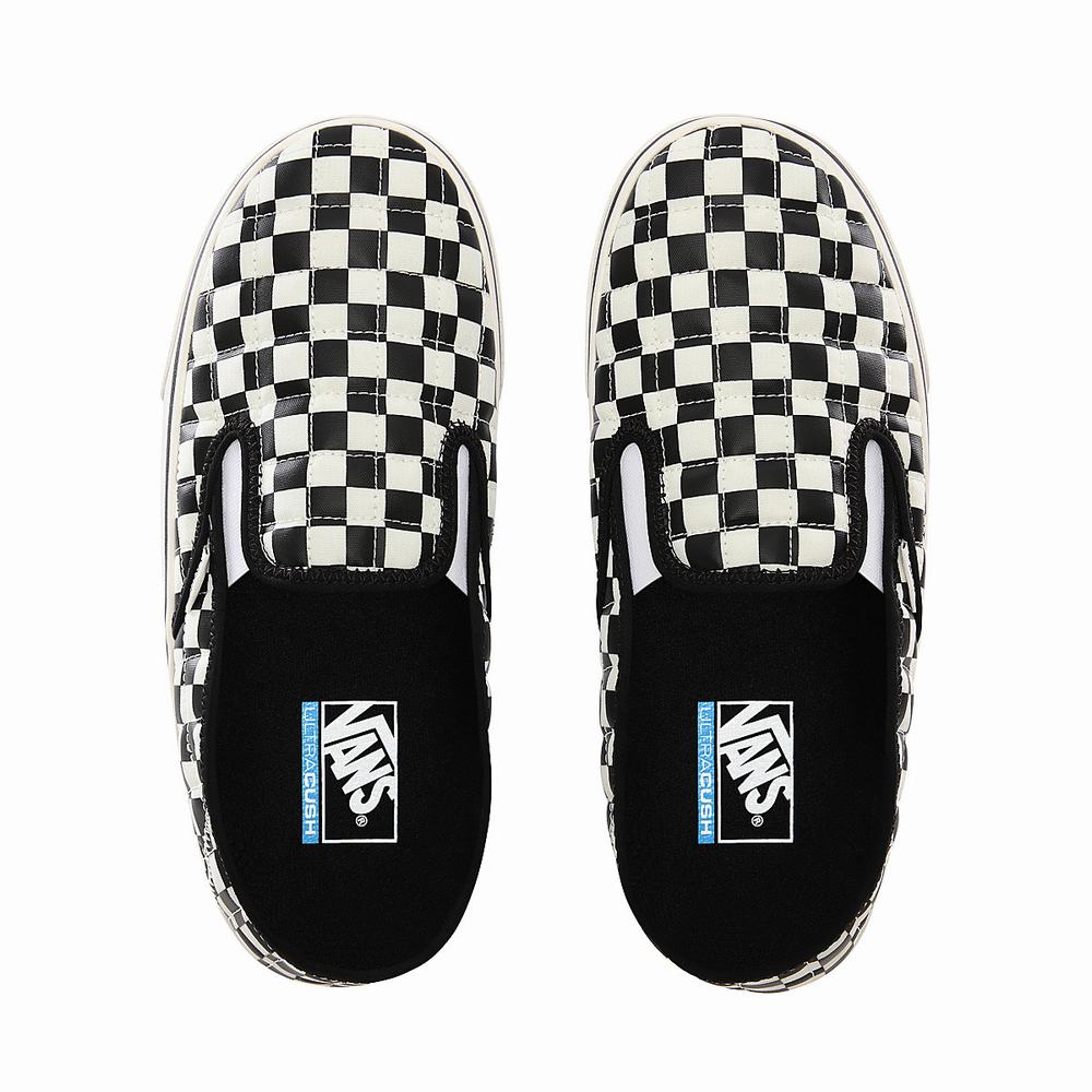 Zapatos Slip On Vans Slip-Er 2 Hombre Negras/Blancas | YLN541906