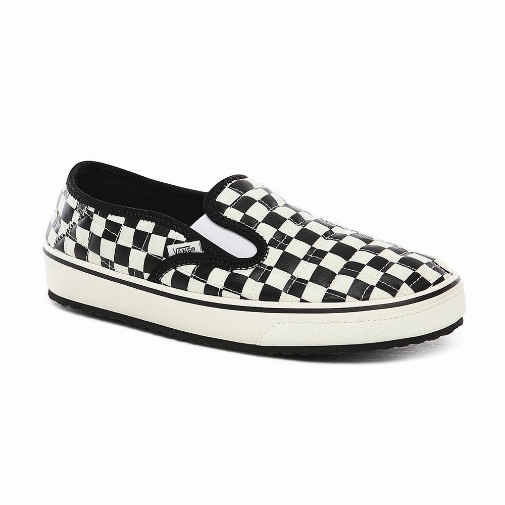 Zapatos Slip On Vans Slip-Er 2 Hombre Negras/Blancas | YLN541906