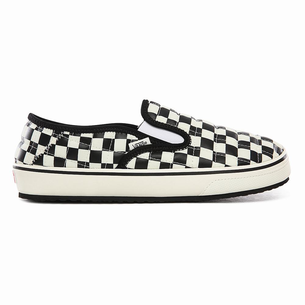 Zapatos Slip On Vans Slip-Er 2 Hombre Negras/Blancas | YLN541906