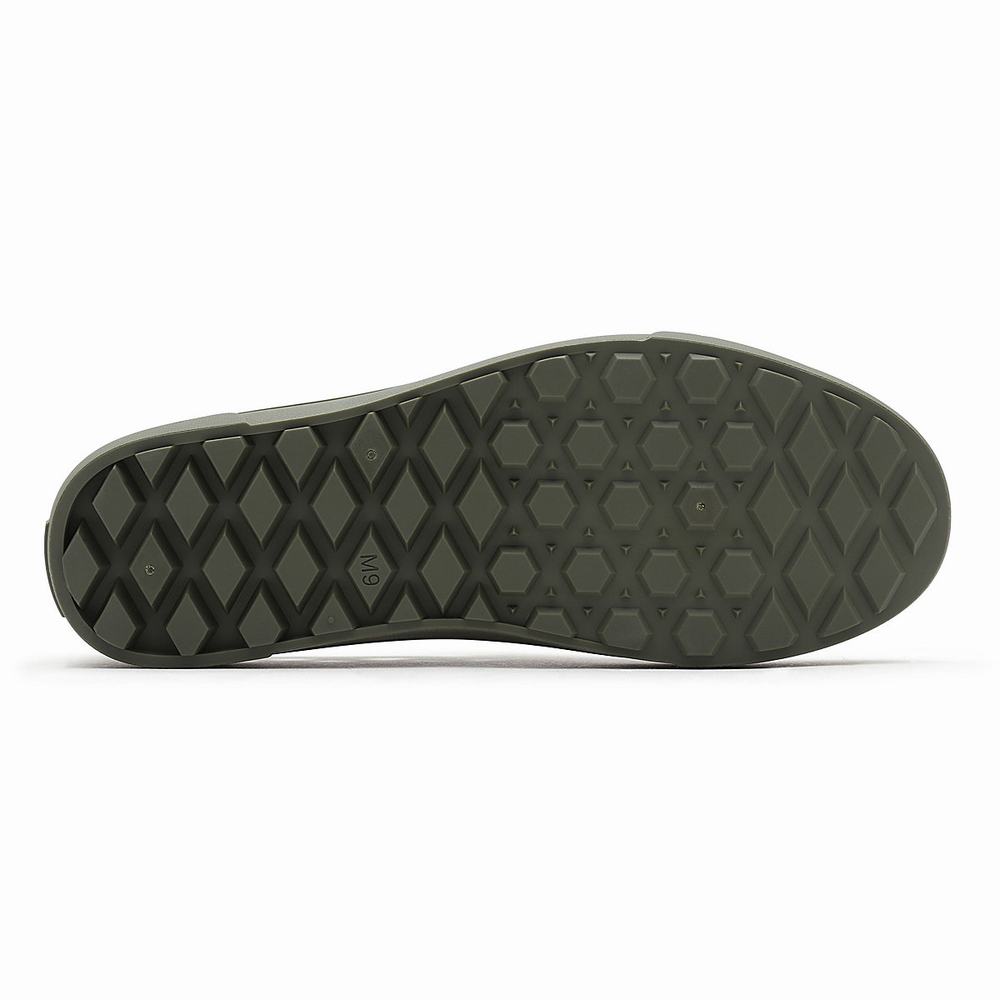 Zapatos Slip On Vans Slip-On TRK Hombre Verde | GHS589147