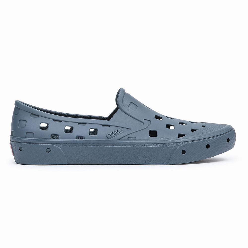 Zapatos Slip On Vans Slip-On TRK Hombre Gris | PLN913702