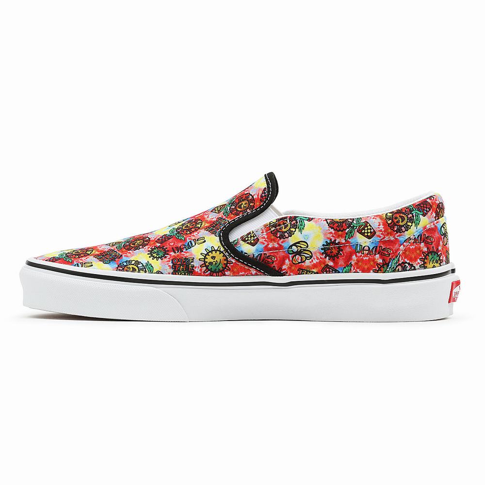 Zapatos Slip On Vans Tie Dye Classic Hombre Multicolor | WJT695021