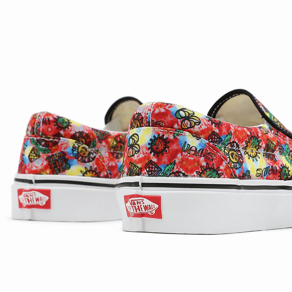 Zapatos Slip On Vans Tie Dye Classic Hombre Multicolor | WJT695021