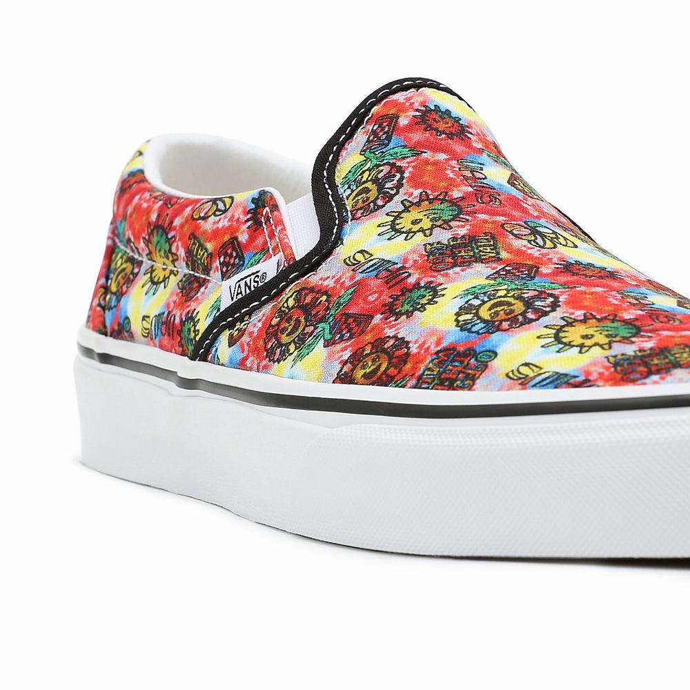 Zapatos Slip On Vans Tie Dye Classic Hombre Multicolor | WJT695021