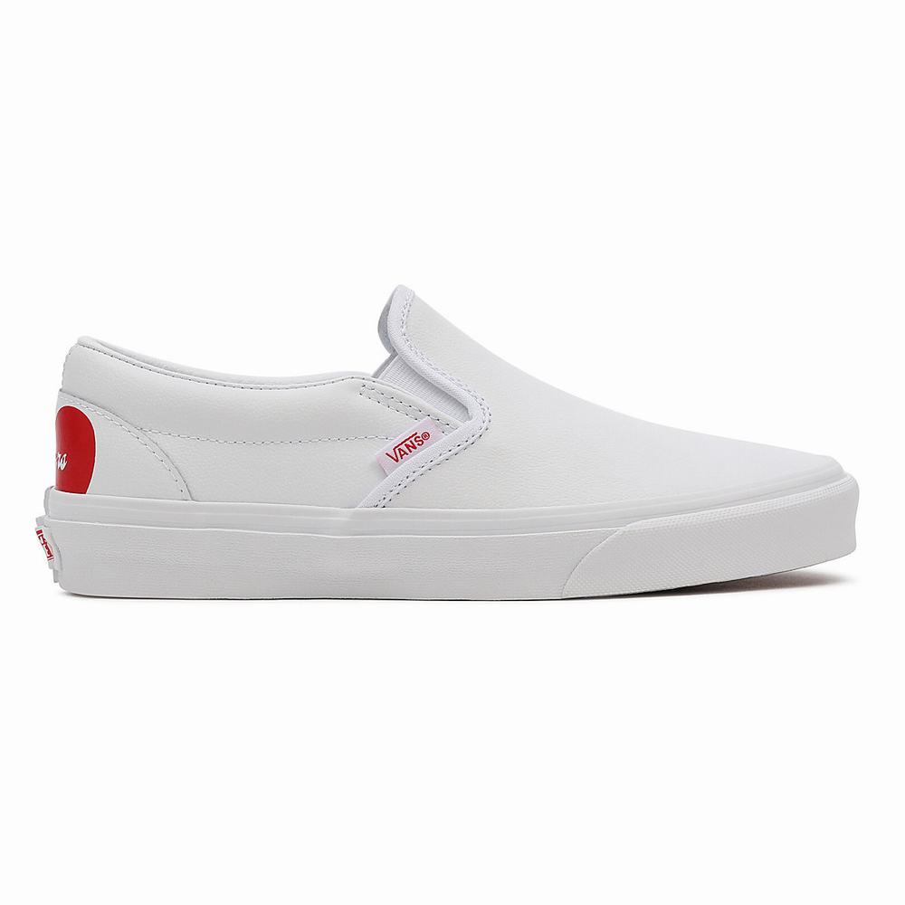 Zapatos Slip On Vans Waffle Lovers Classic Mujer Blancas | QSD049385