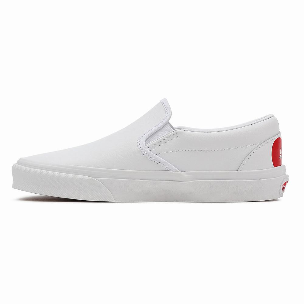 Zapatos Slip On Vans Waffle Lovers Classic Mujer Blancas | QSD049385