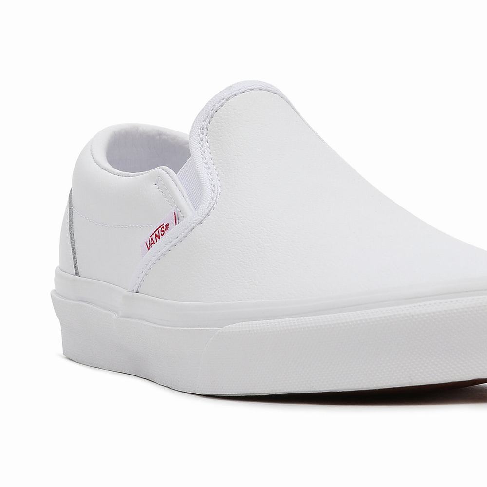 Zapatos Slip On Vans Waffle Lovers Classic Mujer Blancas | QSD049385