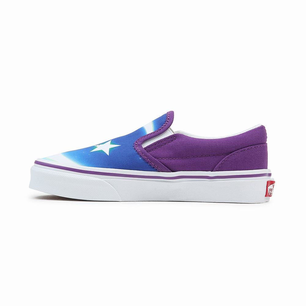 Zapatos Slip On Vans X Pretty Guardian Sailor Moon Classic (4-8 years) Niños Azules/Moradas | RDL250174