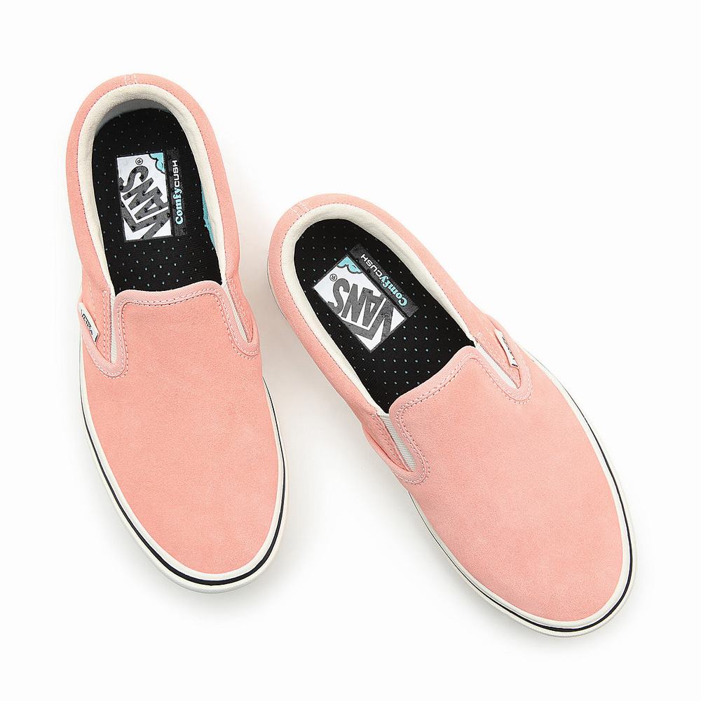 Zapatos Slip On Vans colour Pack ComfyCush Mujer Rosas | JWK234580