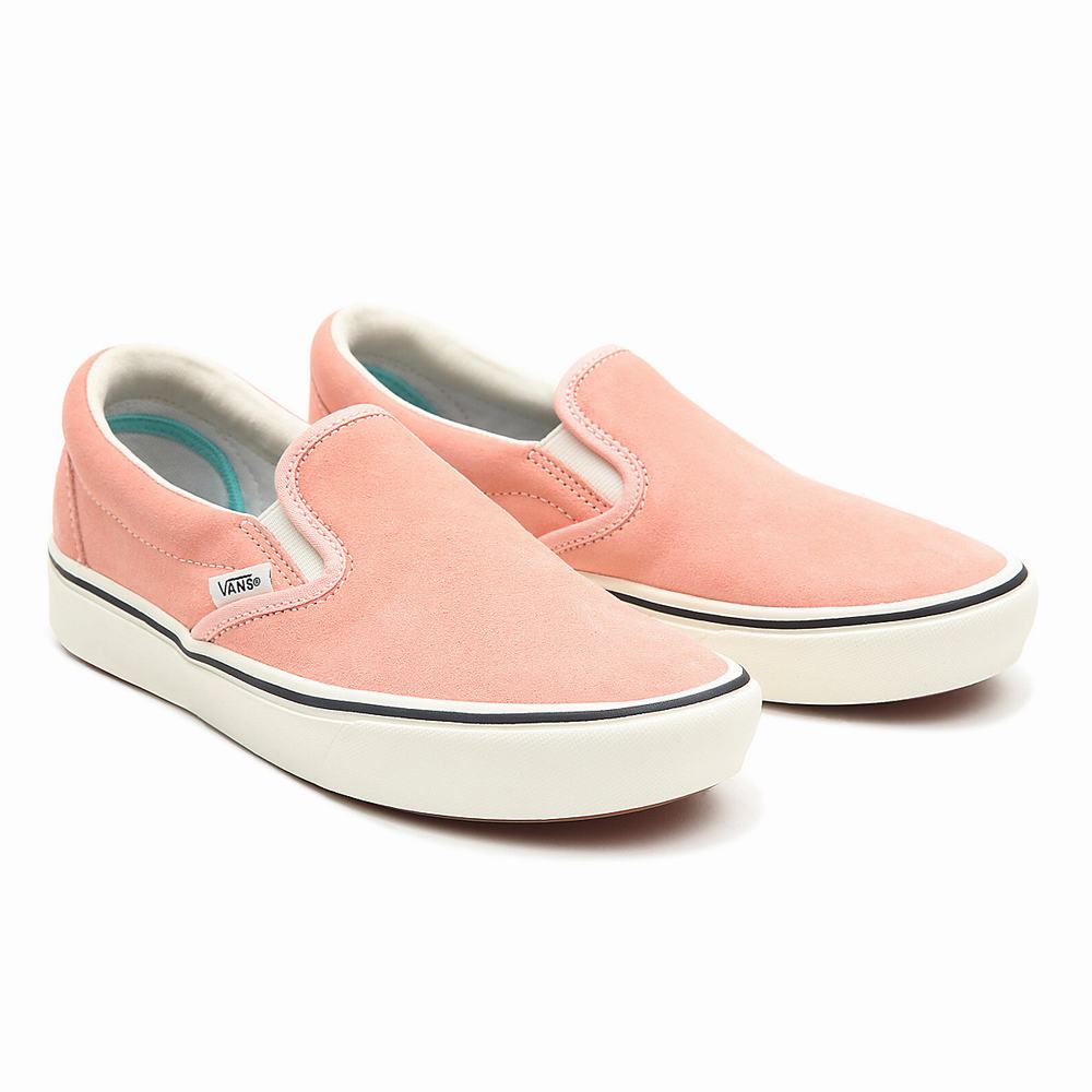 Zapatos Slip On Vans colour Pack ComfyCush Mujer Rosas | JWK234580