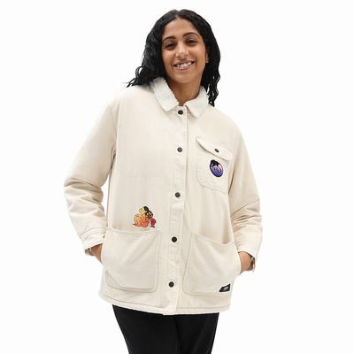 Abrigos Vans Cultivate Care Chore Mujer Blancas | IBX541906