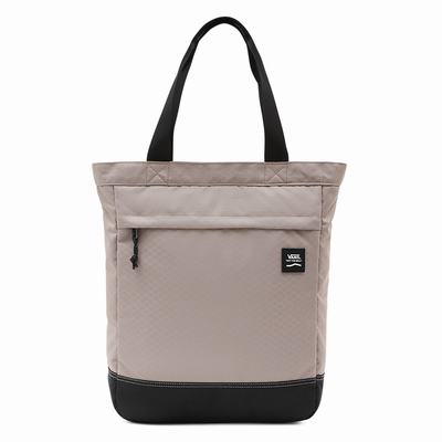 Bolsas Vans Construct DX Tote Hombre Beige | ZCB751408