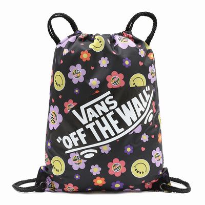 Bolsas Vans Drawstring Mujer Negras/Multicolor | WLC205749