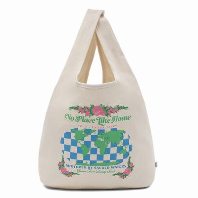 Bolsas Vans Eco Positivity Tote Mujer Blancas | WIS703981