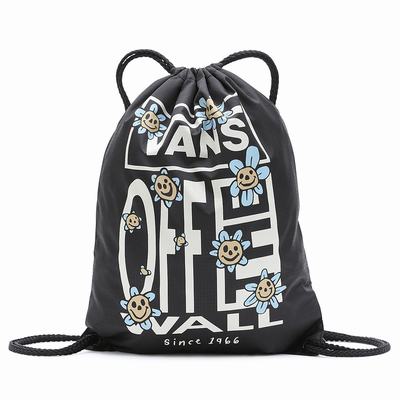 Bolsas Vans League Drawsting Mujer Negras | OUW802139