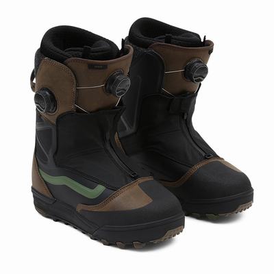 Botas De Snowboard Vans Verse Hombre Negras/Marrones | ERW461527