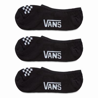 Calcetines Vans Classic Canoodle (3 pairs) Mujer Negras/Blancas | ZWB239740