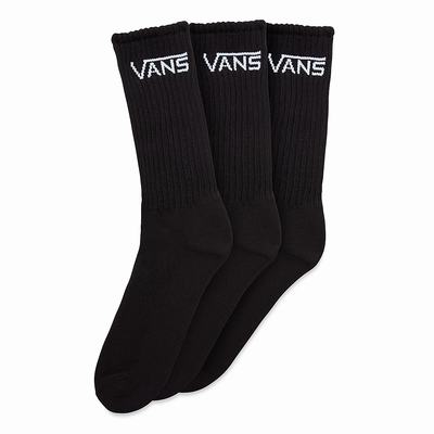 Calcetines Vans Classic Kick (3 Pair PK) Hombre Negras | WLX041786