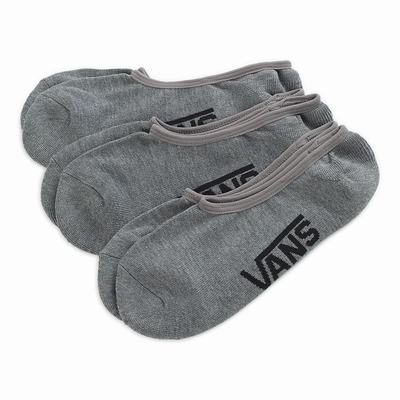 Calcetines Vans Classic Super No Show (3 pairs) Hombre Gris | MWU123679