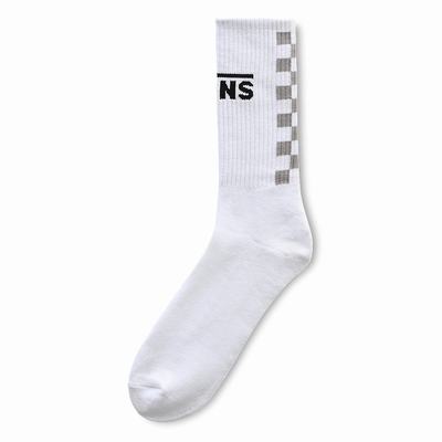 Calcetines Vans Commercial Dna Crew (1 pair) Hombre Blancas | KHR245987