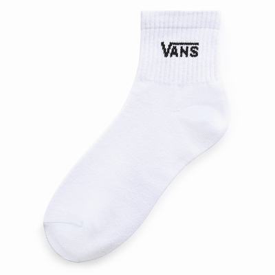 Calcetines Vans Half Crew US 6.5-10 (1 pair) Mujer Blancas | PXD134975