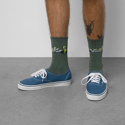 Calcetines Vans Skate Classics Crew (1 pair) Hombre Verde | JKX983071