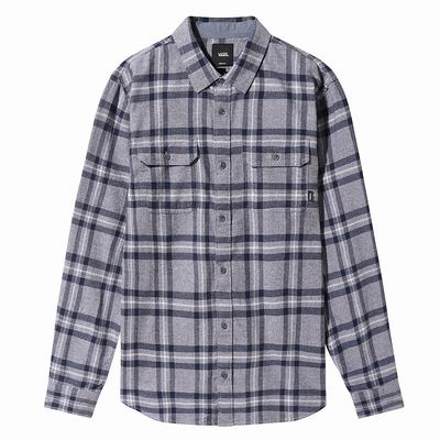 Camisas Vans Westminster Hombre Gris | NBU102654