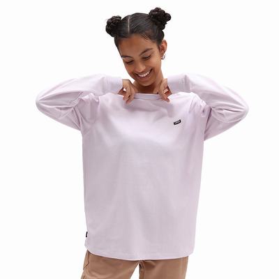 Camiseta Vans Long Sleeve OTW Mujer Rosas | TFO867095