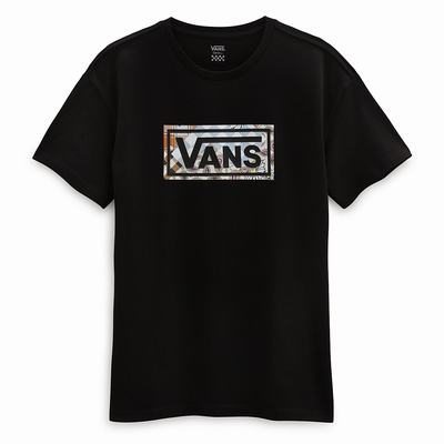 Camiseta Vans Meadow Mujer Negras | EKF891672