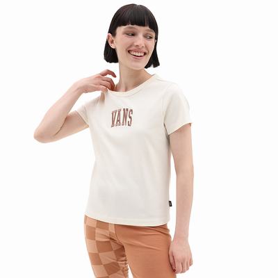 Camiseta Vans Mini Mujer Blancas | ULN580721